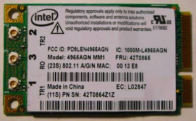Mini-PCI WiFi Adapter